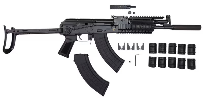 PIONEER GROM 7.62X39 UNDERFOLDING STOCK - Rifles & Lower Receivers